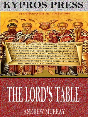 cover image of The Lord's Table